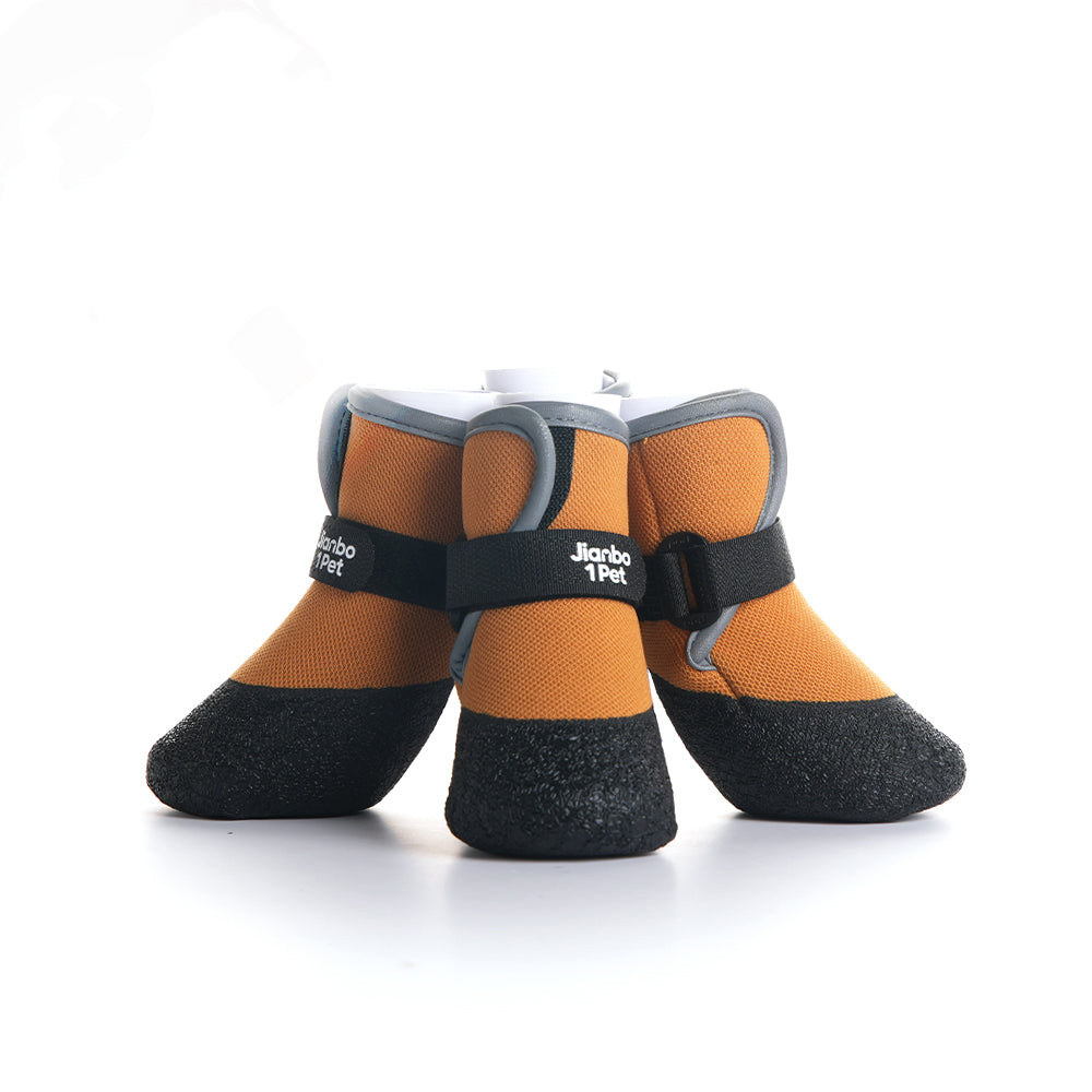 Waterproof Anti-Slip Dog Boots (Orange) | Pawpawlemon
