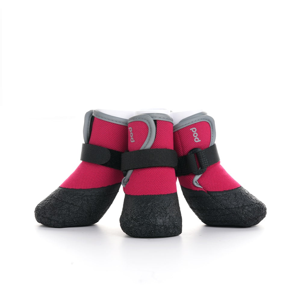 Waterproof Anti-Slip Dog Boots (Red)  | Pawpawlemon