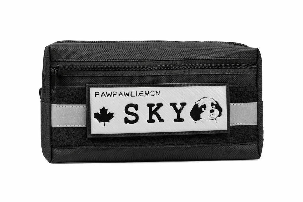 MOLLE Dog Harness Pouch — Tactical Storage Bag | Pawpawlemon
